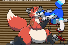 eating-cuddlefolf-step-right-up-ladder