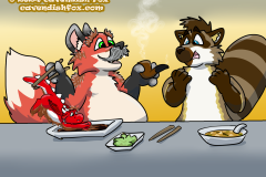 fritz-horrified-at-drake-sushi